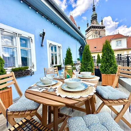 Casa Albastra By Casa Otto Apartment Sighisoara Exterior photo